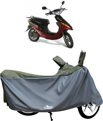 DROHAR Waterproof Two Wheeler Cover for Indus(Yo, Green)