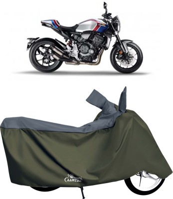 VITSOA Waterproof Two Wheeler Cover for Honda(CB1000R, Grey)