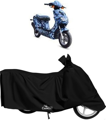 XAFO Two Wheeler Cover for Hero(Electric, Black)