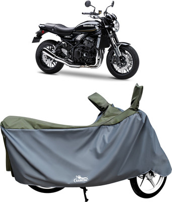 DROHAR Waterproof Two Wheeler Cover for Kawasaki(Z900, Green)