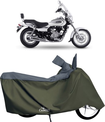 VITSOA Waterproof Two Wheeler Cover for Bajaj(Avenger, Grey)