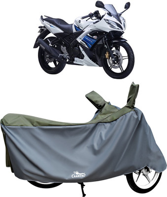 DROHAR Waterproof Two Wheeler Cover for Yamaha(R15S, Green)