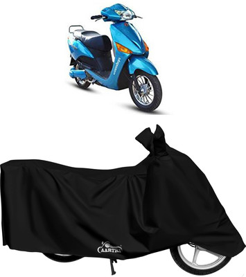 XAFO Two Wheeler Cover for Hero(Electric, Black)