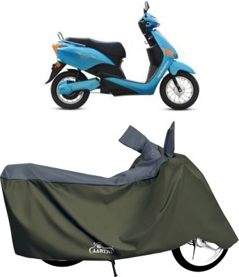 VITSOA Waterproof Two Wheeler Cover for Hero(Electric, Grey)