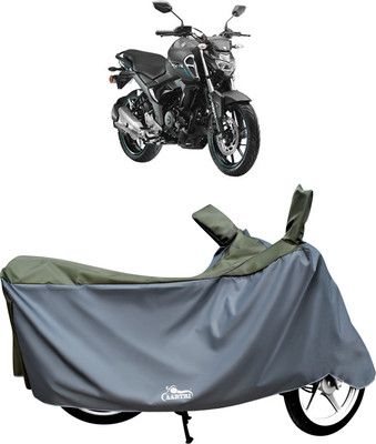 DROHAR Waterproof Two Wheeler Cover for Yamaha(FZS-FI, Green)