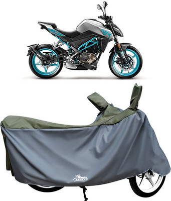 DROHAR Waterproof Two Wheeler Cover for CFMoto(300NK, Green)