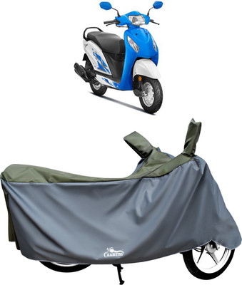 XAFO Two Wheeler Cover for Honda(Activa, Green)