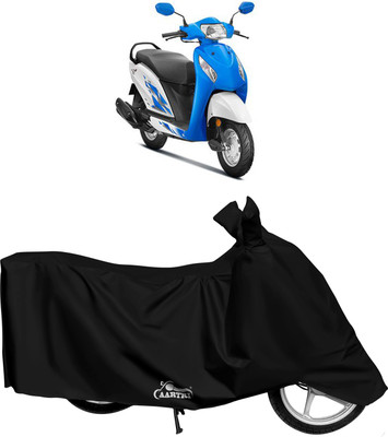 XAFO Two Wheeler Cover for Honda(Activa, Black)