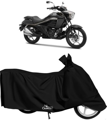 VITSOA Waterproof Two Wheeler Cover for Suzuki(Intruder, Black)