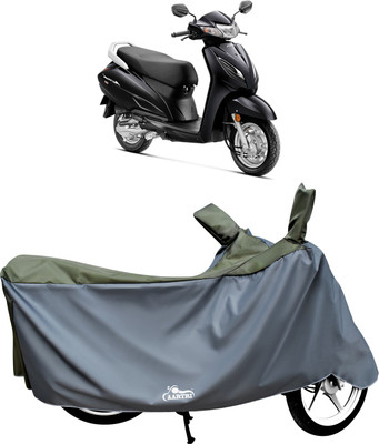 XAFO Two Wheeler Cover for Honda(Activa, Green)