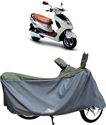 XAFO Two Wheeler Cover for Okinawa(Raise, Green)