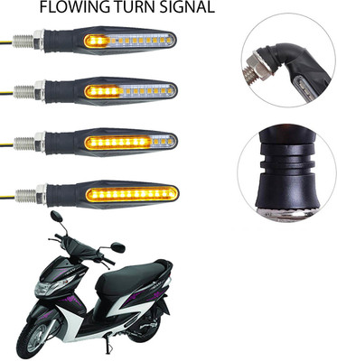 Vagary Front, Rear LED Indicator Light for Yamaha Ray(Yellow)