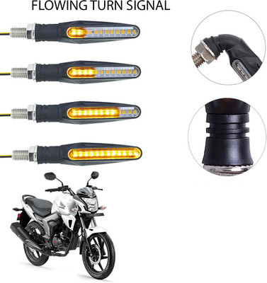Vagary Front, Rear LED Indicator Light for Honda Trigger(Yellow)