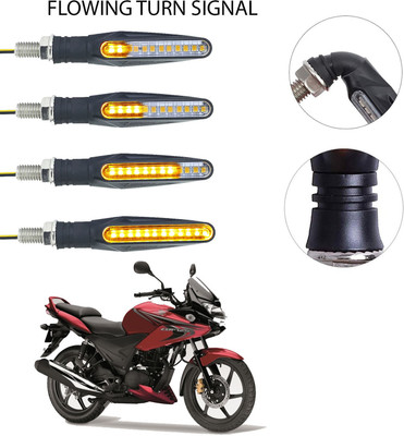 Vagary Front, Rear LED Indicator Light for Honda CBF 125(Yellow)