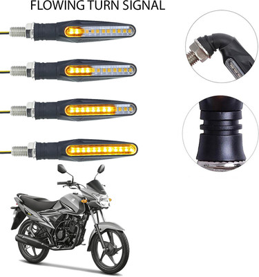 Vagary Front, Rear LED Indicator Light for Suzuki Hayate(Yellow)