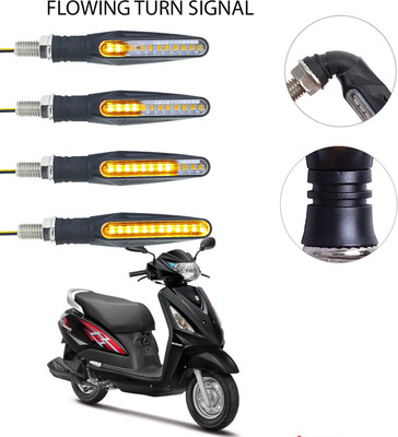 Vagary Front, Rear LED Indicator Light for Suzuki Swish 125(Yellow)
