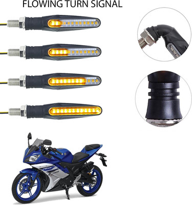 Vagary Front, Rear LED Indicator Light for Yamaha R15(Yellow)