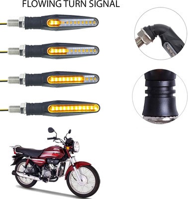 Vagary Front, Rear LED Indicator Light for Honda CD Dawn(Yellow)