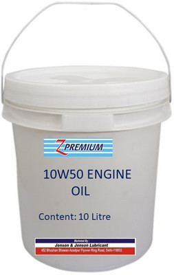 Z Premium 425435689858 10W50 engine High Performance Engine Oil(10 L, Pack of 1)
