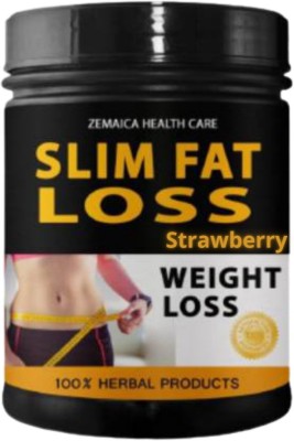 hindustan herbal Slim Fat Loss, Body Weight Control, Fat Burn, Pack of 1, Flavor Strawberry Whey Protein(100 g, Strawberry)
