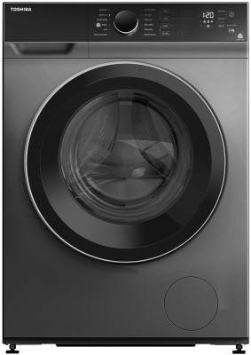TOSHIBA 9 kg Fully Automatic Front Load with In-built Heater Silver(TW-BJ100M4-IND(SK))   Washing Machine  (Toshiba)