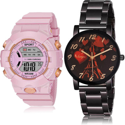 GROOT Analog-Digital Watch  - For Girls