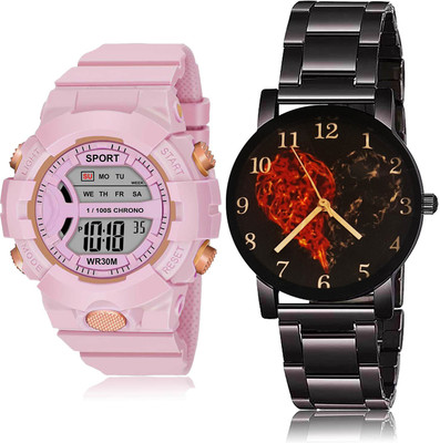 TIMENTER Analog-Digital Watch  - For Girls