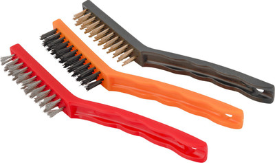 Freshome Cleaning Wire Brush for utensils Handle Scratch Brush(Pack of 3)