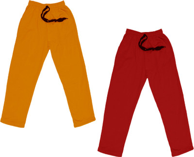 IndiWeaves Track Pant For Boys & Girls(Multicolor, Pack of 2)