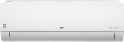 LG 1.5 Ton 4 Star Split Dual Inverter AC with Wi-fi Connect - White(PS-Q19BWYF, Copper Condenser)