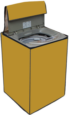 AAVYA UNIQUE FASHION Top Loading Washing Machine  Cover(Width: 60.96 cm, Gold)