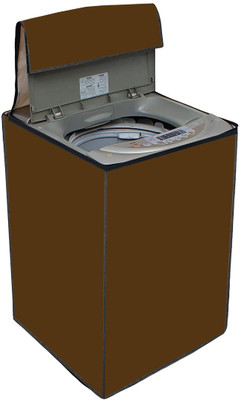 AAVYA UNIQUE FASHION Top Loading Washing Machine  Cover(Width: 60.96 cm, Brown)