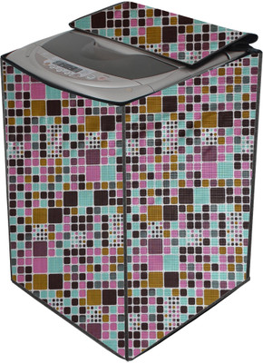 AAVYA UNIQUE FASHION Top Loading Washing Machine  Cover(Width: 66.04 cm, Multicolor)