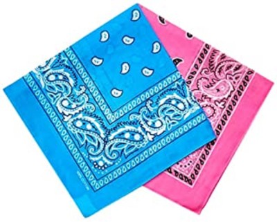 Run India Boys & Girls, Baby Boys & Baby Girls, Men & Women Printed Bandana(Pack of 2)