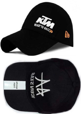 b for u Self Design Sports/Regular Cap Cap(Pack of 2)