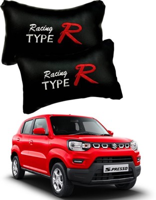 RONISH Black, Red Leatherite Car Pillow Cushion for Maruti Suzuki(Rectangular, Pack of 2)