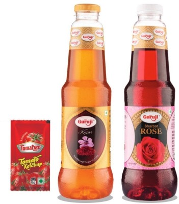 SHREE GURUJI Guruji Kesar and Rose(2 x 1 L)