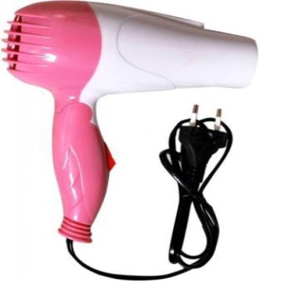 RJFuture Foldable Hair Dryer 1290 dryer Hair Dryer Hair Dryer(1000 W, Pink)