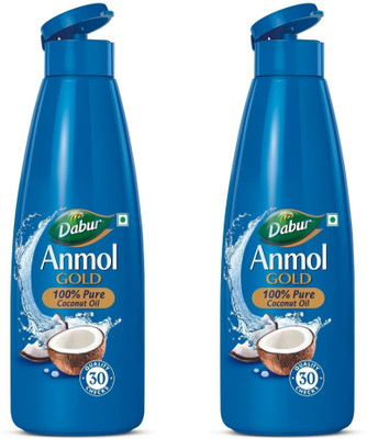 Dabur Anmol Pure Coconut Oil Hair Oil  (1200 Ml) For Rs. 287 @ 45 %