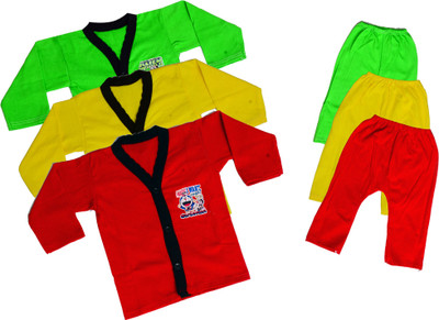 MPT.YOGI Boys & Girls Casual T-shirt Pyjama(MULTICOLOR)