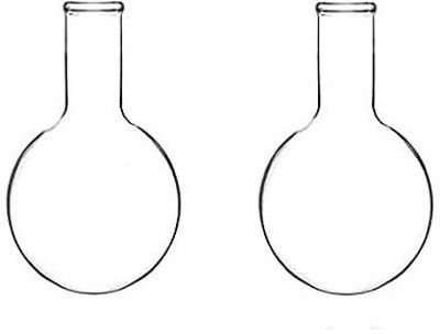 Salco Boiling Flask(1000 ml, Pack of 2)