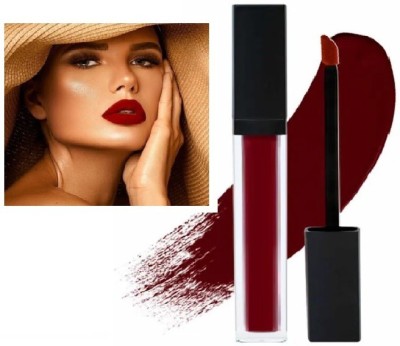 Latixmat MATTE ME WATERPROOF, KISS PROOF MAROON LIPSTICK(MAROON, 6 ml)