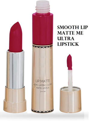 tanvi27 2 IN 1 Professional Long Lasting Liquid Matte Lipstick(maroon, 8 g)