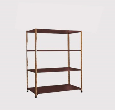 Spacious Heavy-duty power Coating Rack size15X36X78 4 shv...Darkchocolate color Luggage Rack