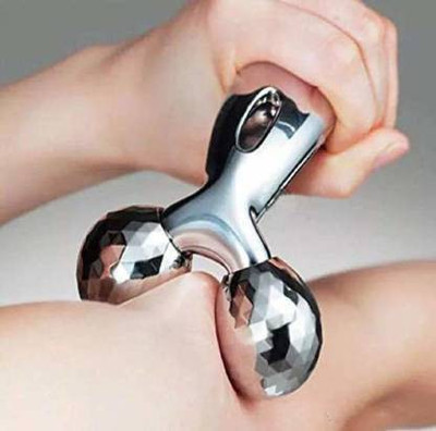 Aaradhiya Enterprise Massagers 3D Y Shape Aluminium Microcurrent Face Massagers 3D Y Shape Aluminium Microcurrent Face Platinum Massager(Silver)