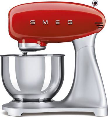 Smeg SMF02RDEU Stand 800 W Mixer Grinder (1 Jar, Red, Silver)