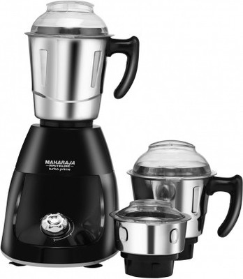MAHARAJA WHITELINE Turbo Prime HD MX-217 1000 Mixer Grinder (3 Jars, Black)