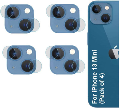 ISAAK Back Camera Lens Glass Protector for Apple iPhone 13 Mini(Pack of: 4)