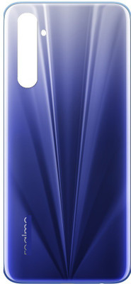 Sandreezz Realme 6 (with Proper Logo) Back Panel(Blue)