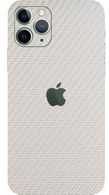 LAMHA Apple iPhone 11 Pro Mobile Skin(Ultra Super white Carbon Fiber Skin With High Mattte Finish.)